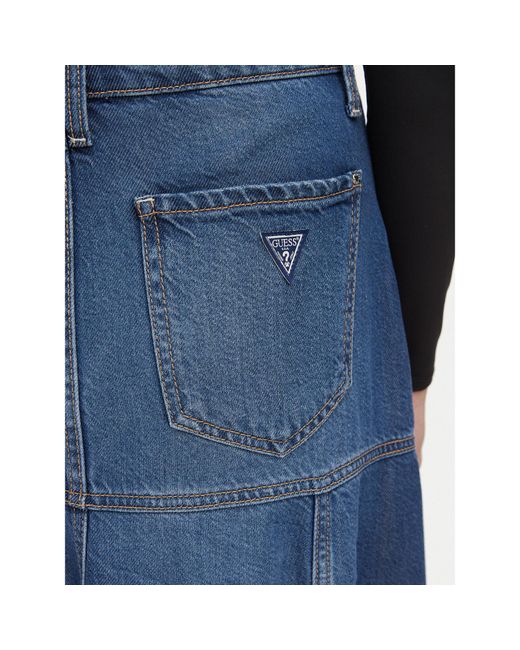 Guess Blue Jeansrock W6Gd09 D0702 Regular Fit