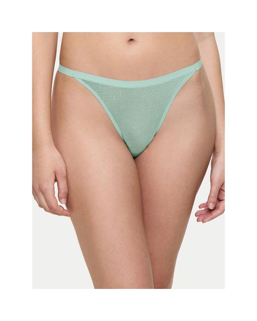 Triumph Green Stringtanga Signature Sheer 10216494