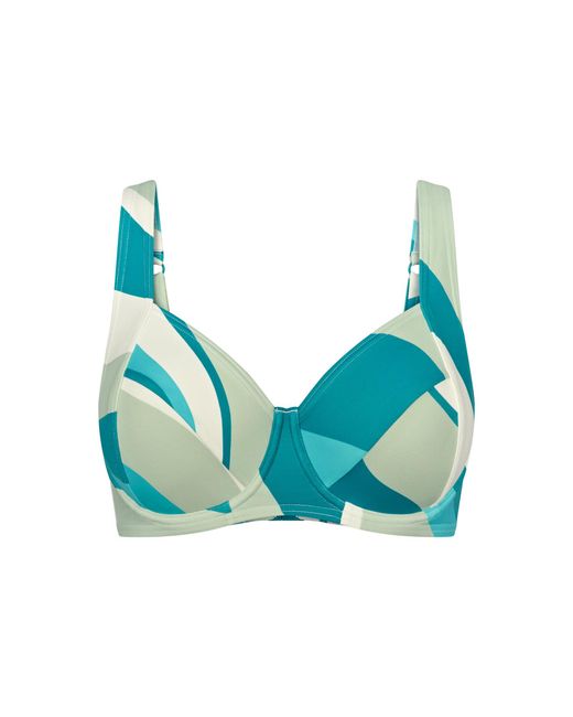 Triumph Blue Bikini-Oberteil Summer Mix & Match 10214535