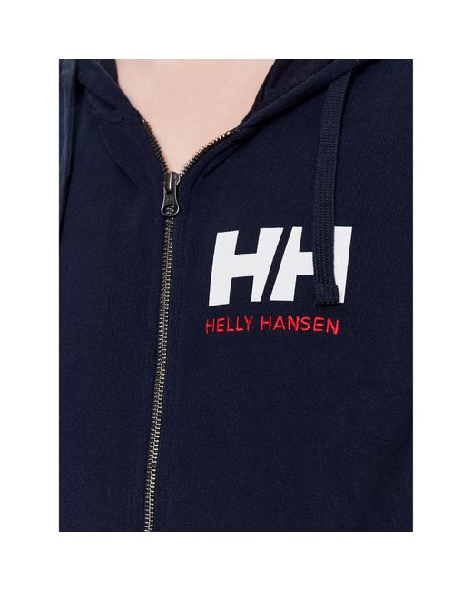 Helly Hansen Blue Sweatshirt Logo 33994 Regular Fit