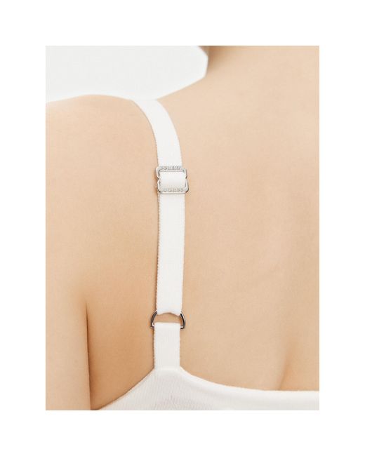 Guess White Top W5Gr47 Z3Mn2 Regular Fit