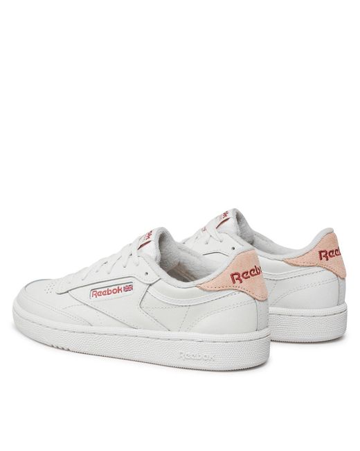 Reebok White Sneakers club c 85 ie1596