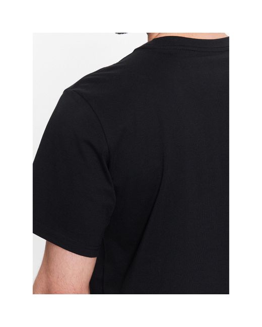 Converse T-Shirt Cloud Fill 10024589-A02 Regular Fit in Black für Herren