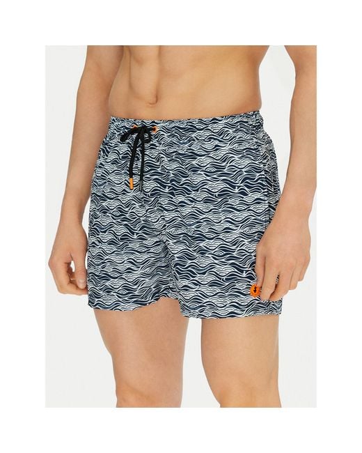 Save The Duck Badeshorts Dw1222M Sipo20 Regular Fit in Blue für Herren