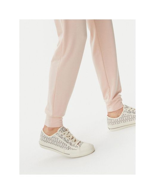 Guess Pink Stoffhose O5Gb05 Kcqp2 Regular Fit