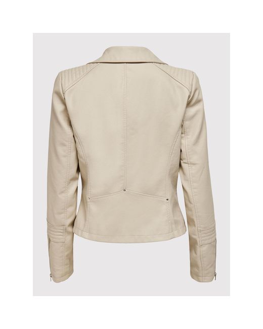 ONLY Blue Jacke Aus Kunstleder Gemma 15153079 Regular Fit