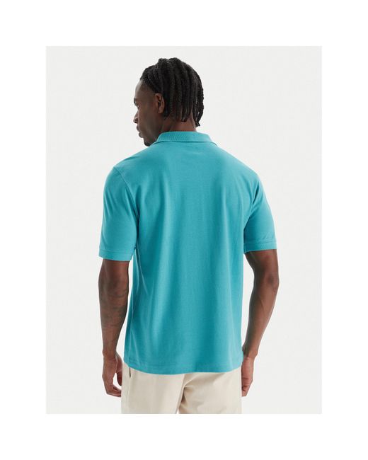 Kappa Poloshirt Logo Sharas Mss 302B3D0 Regular Fit in Blue für Herren