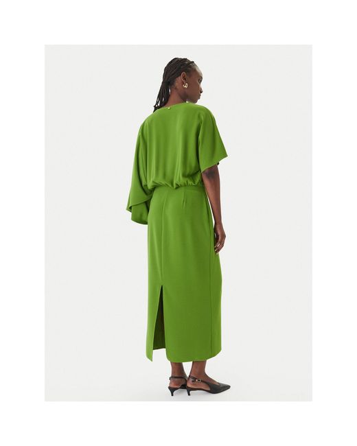 Lola Casademunt Green Abendkleid Ms2616028 Regular Fit