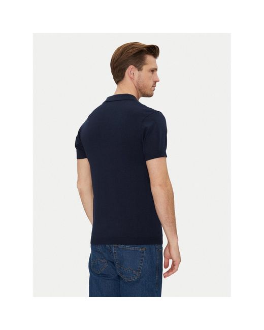 Blend Poloshirt 20718362 Regular Fit in Blue für Herren