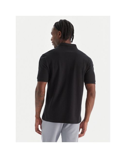 Kappa Poloshirt Logo Sharas Mss 302B3D0 Regular Fit in Black für Herren