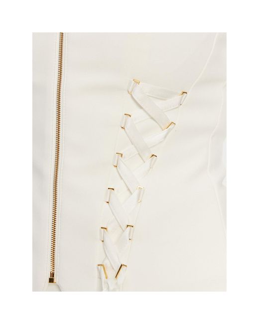 Elisabetta Franchi White Sakko Gi-135-51E2 Regular Fit