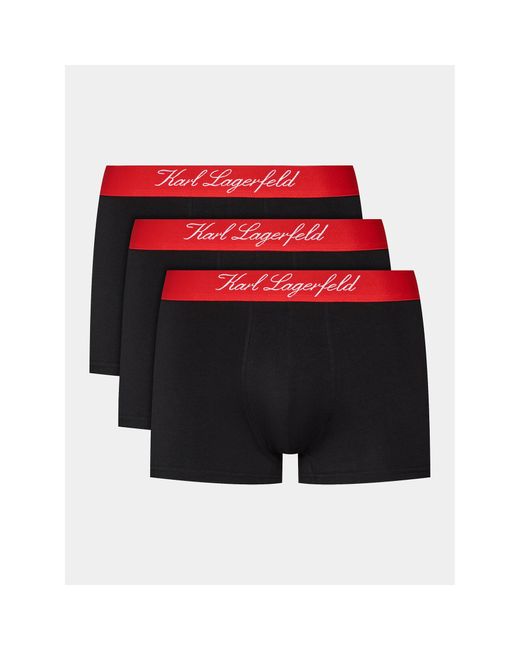 Karl Lagerfeld 3Er-Set Boxershorts 241M2103 in Red für Herren