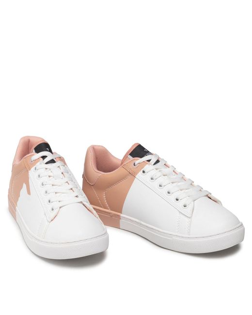 Trussardi White Sneakers 79A00749 Weiß