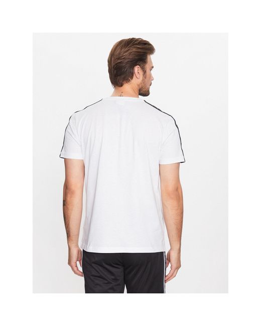 Kappa T-Shirt 312006 Weiß Regular Fit in White für Herren