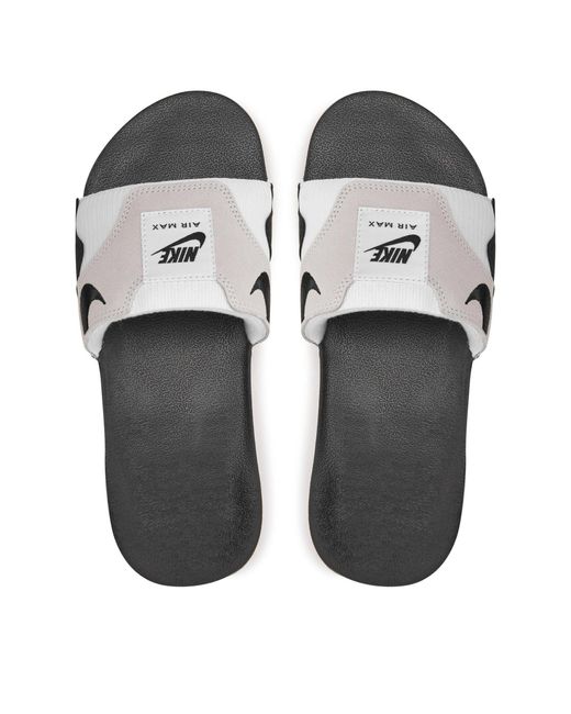 Nike Pantoletten Air Max 1 Slide Dh0295 102 Weiß in Black für Herren