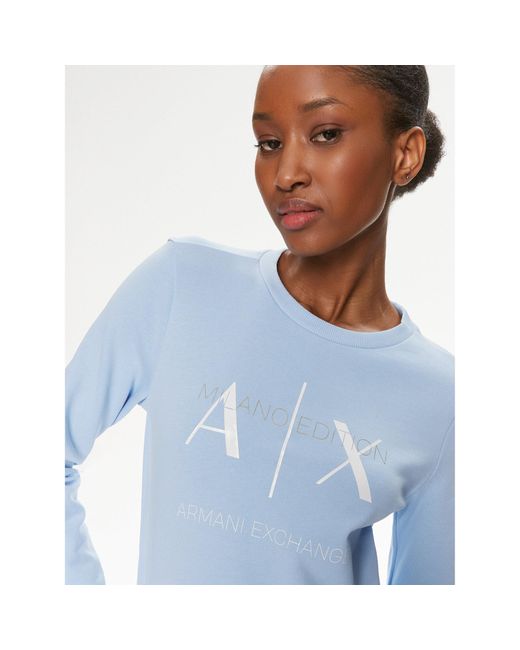 Armani Exchange Blue Sweatshirt 3Dym92 Yjfdz 15Dd Regular Fit