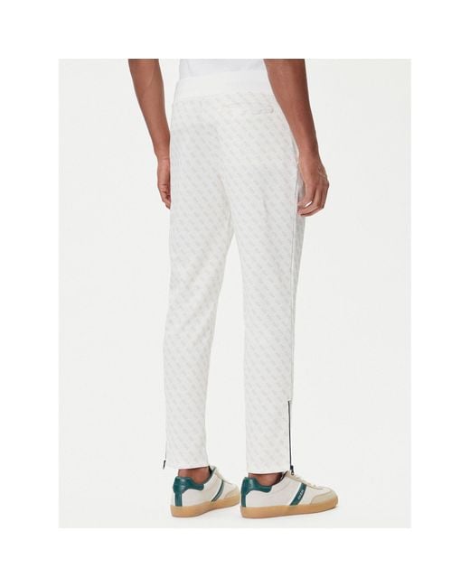 Guess Jogginghose Z2Bb05 K7122 Regular Fit in White für Herren