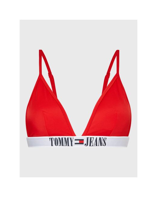 Tommy Hilfiger Red Bikini-Oberteil Uw0Uw04079