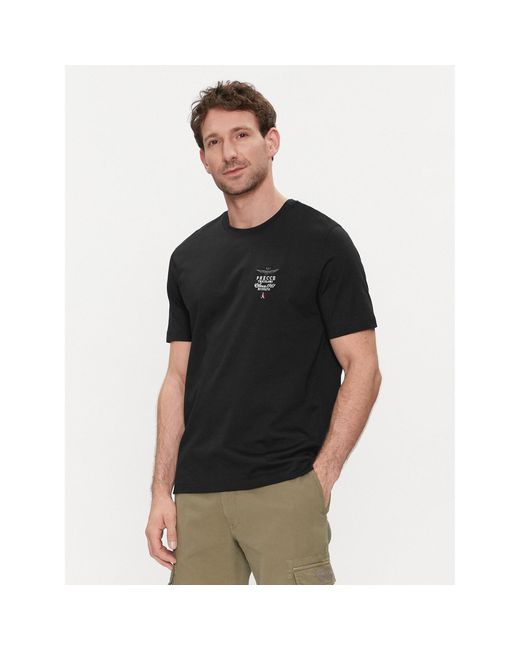 Aeronautica Militare T-Shirt 241Ts2062J592 Regular Fit in Black für Herren
