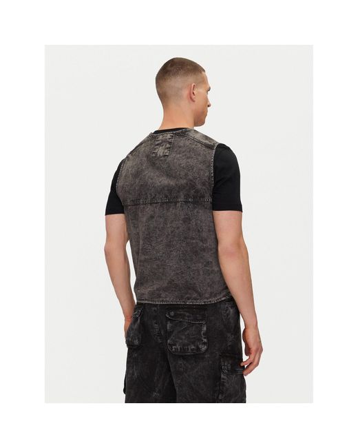 Alpha Industries Weste Canvas Acid Vest 156140 Regular Fit in Black für Herren