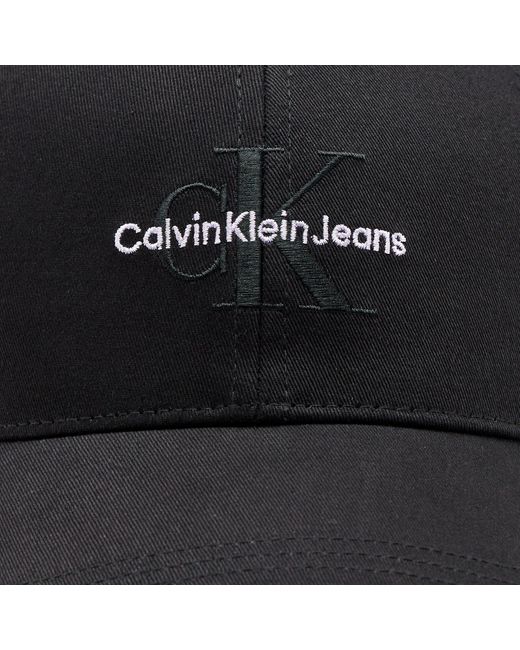 Calvin Klein Black Cap Mono Logo Embro K60K612317