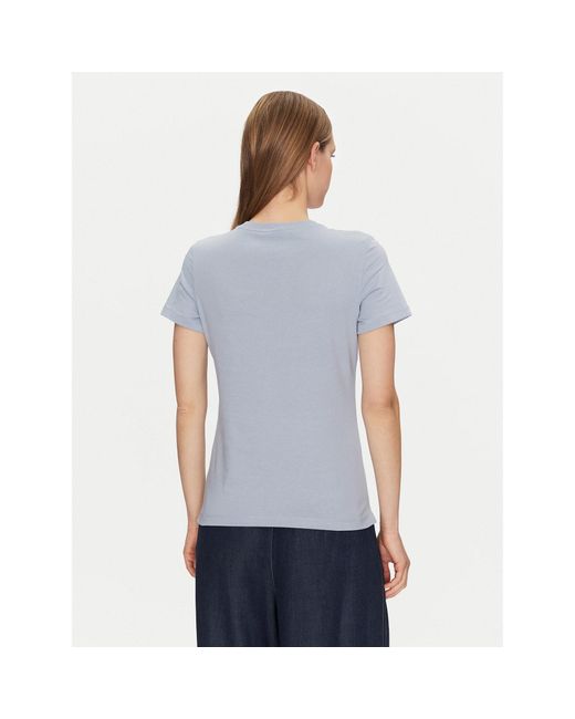 Guess Blue T-Shirt W5Gi05 I3Z14 Regular Fit