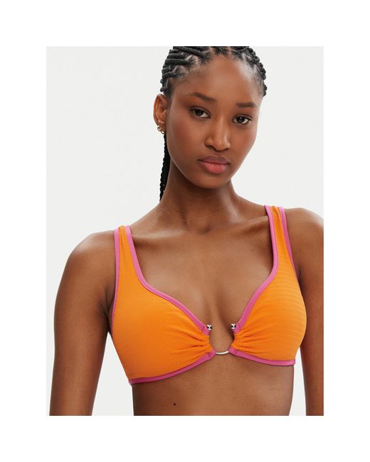 Seafolly Orange Bikini-Oberteil Beach Bound 31467-072