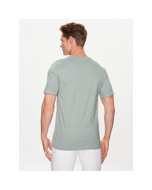 Lindbergh T-Shirt 30-400200 Grün Relaxed Fit in Gray für Herren