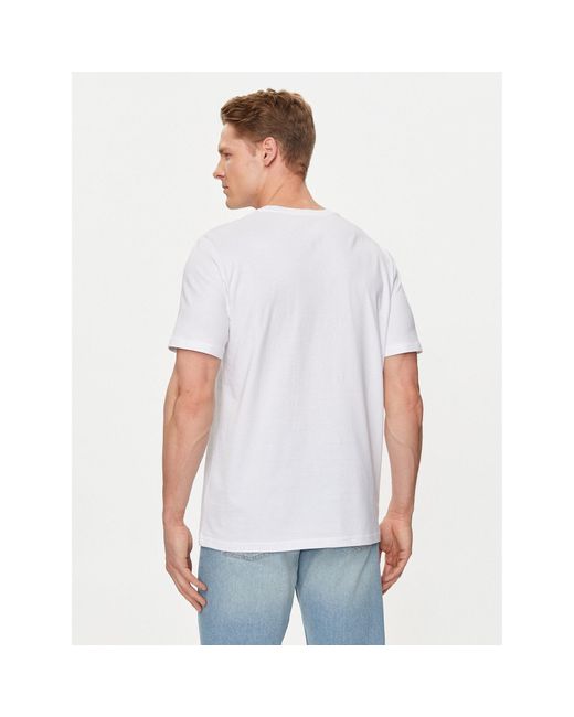 4F T-Shirt Wss24Ttshm1283 Weiß Regular Fit in White für Herren