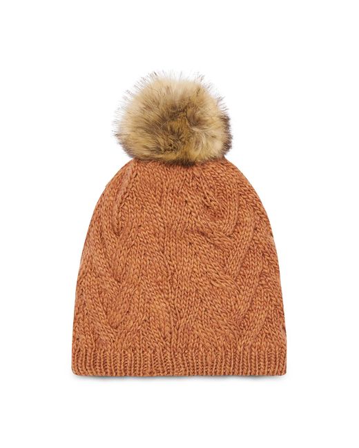 Buff Brown Mütze Knitted & Fleece Hat 123515.341.10.00