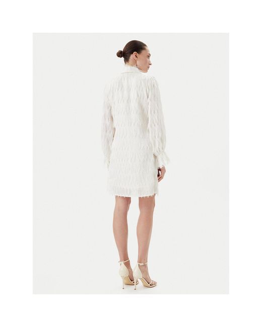 Bruuns Bazaar White Coctailkleid Armade Bbw4396 Regular Fit