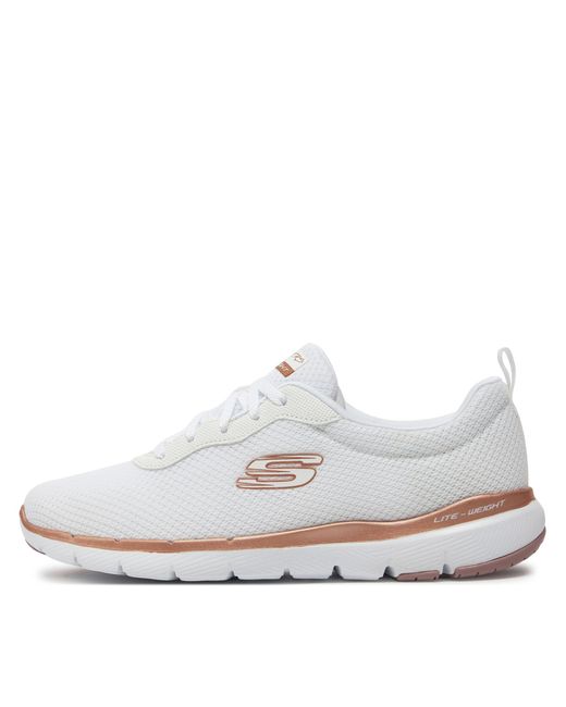 Skechers White Sneakers First Insight 13070/Wtrg Weiß