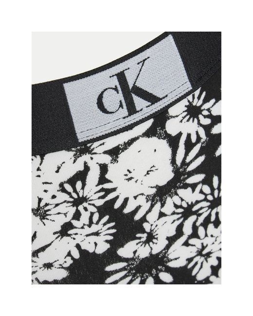 Calvin Klein Black Stringtanga 000Qf7221E