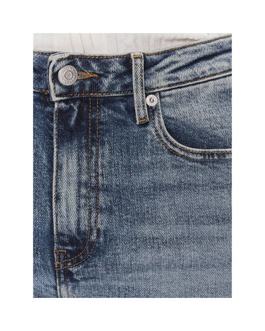 Tommy Hilfiger Blue Jeans Cigarette Hw A Mio Ww0Ww40631 Slim Fit