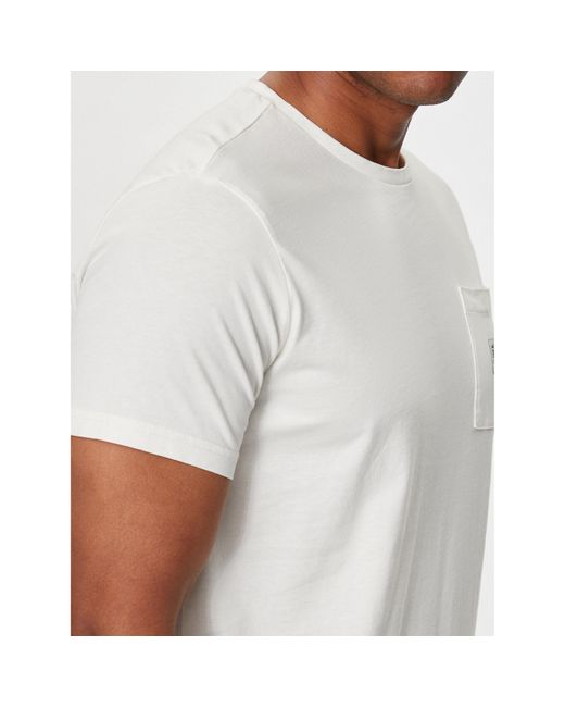 Petrol Industries T-Shirt M-1040-Tsr639 Weiß Regular Fit in White für Herren