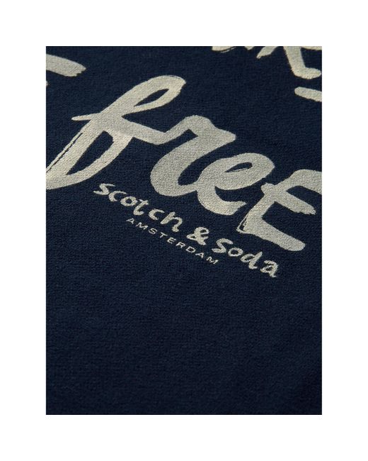 Scotch & Soda Sweatshirt 169765 Regular Fit in Blue für Herren