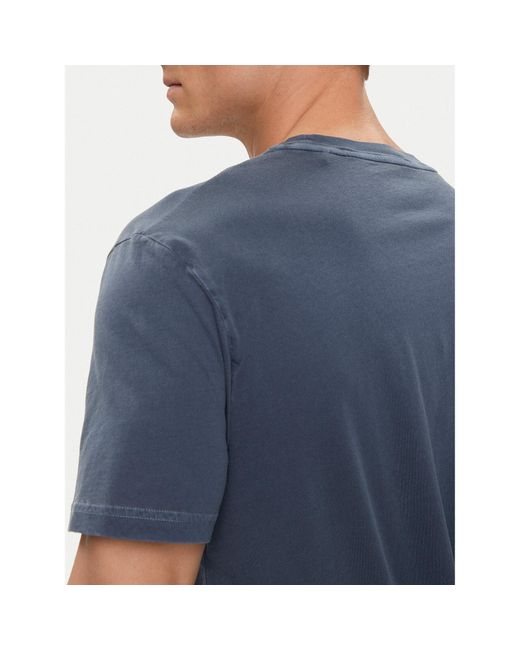 Gant T-Shirt Sunfaded 2013018 Regular Fit in Blue für Herren