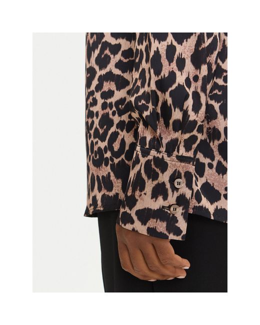 Guess Brown Hemd W5Yh03 Wf1T2 Regular Fit