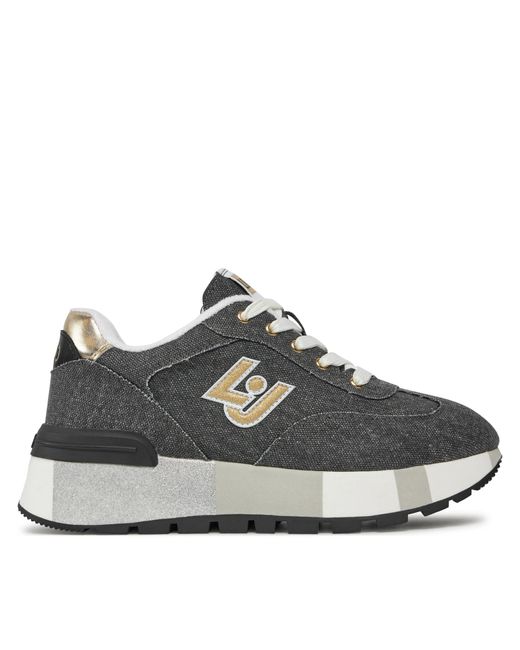 Liu Jo Gray Sneakers Amazing 27 Ba4009 Tx390