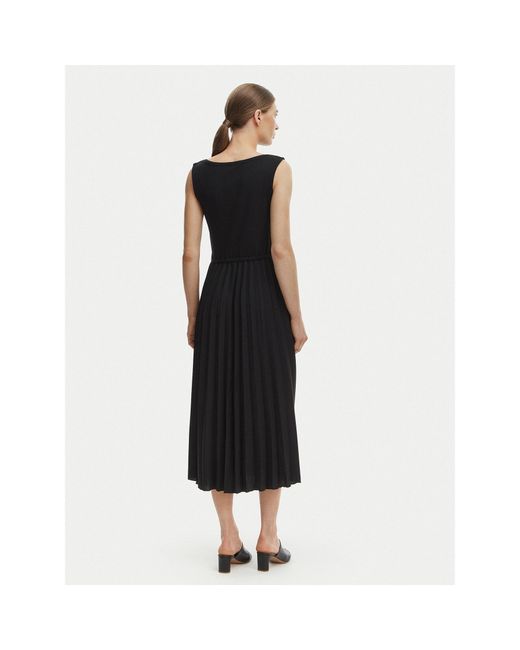 Tommy Hilfiger Black Kleid Für Den Alltag Ww0Ww49312 Regular Fit
