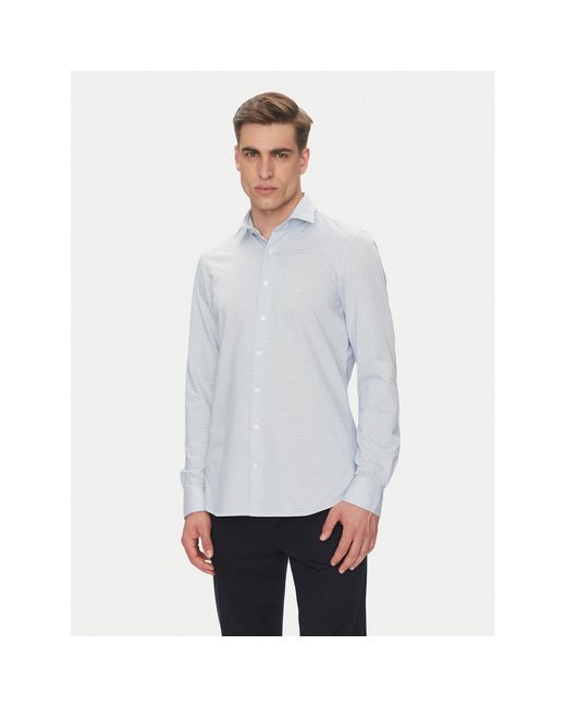 Michael Kors Hemd Mk0Ds01555 Slim Fit in White für Herren