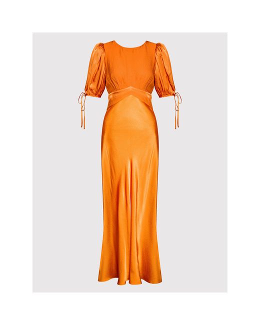 Ted Baker Orange Abendkleid Lysette 256623 Regular Fit