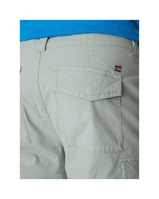 Napapijri Stoffshorts N-Horton Np0A4Hos Regular Fit in Blue für Herren