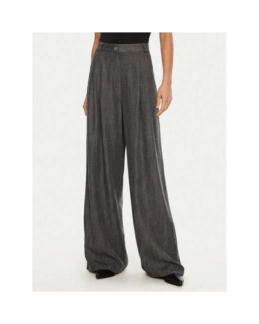 Please Gray Stoffhose P3Blcxcc10 Wide Leg