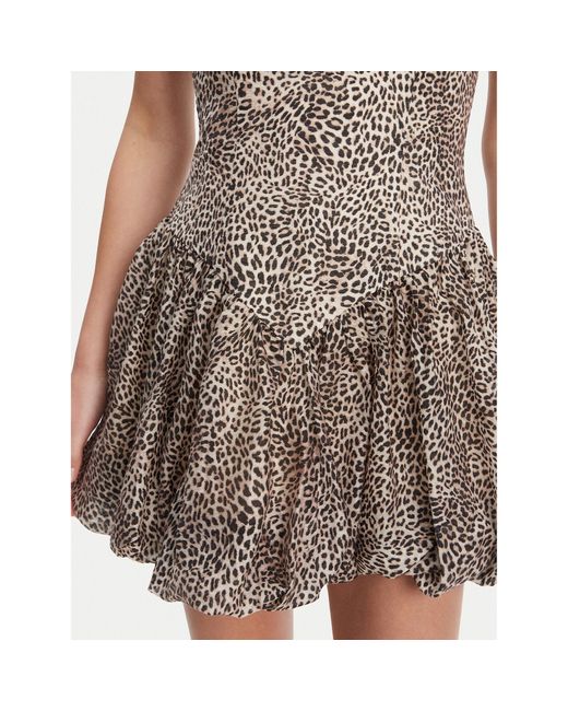 Bardot Gray Coctailkleid 59794Db1 Regular Fit