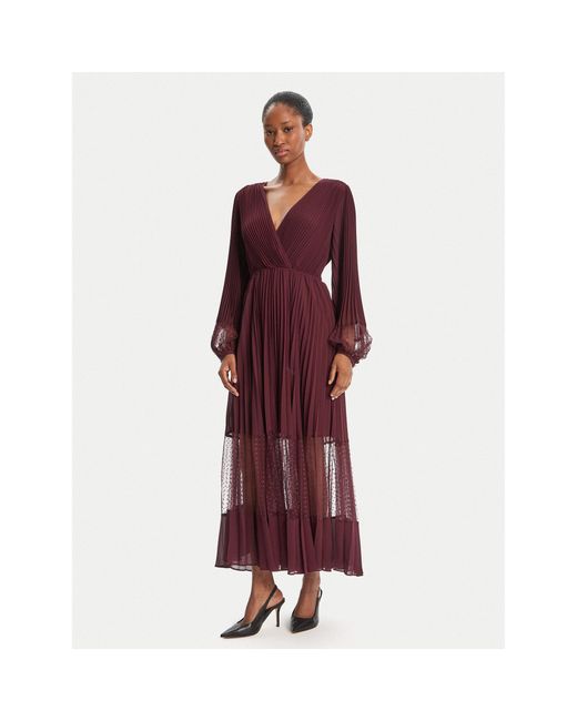 Twinset Red Abendkleid 252Tp2641 Regular Fit