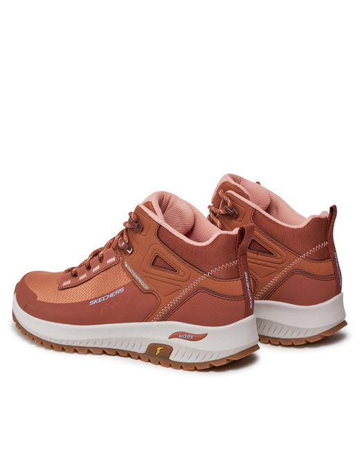 Skechers Brown Trekkingschuhe arch fit discover elevation gain 180086/clay clay
