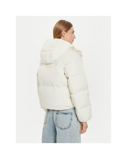 Levi's White Daunenjacke Western Bubble A8527-0001 Regular Fit