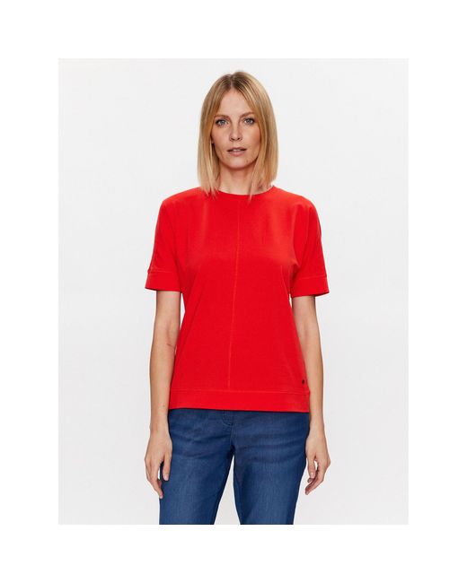 Olsen Red T-Shirt 11104490 Regular Fit