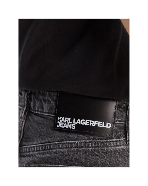 Karl Lagerfeld Gray Jeans A3W10003 Straight Fit